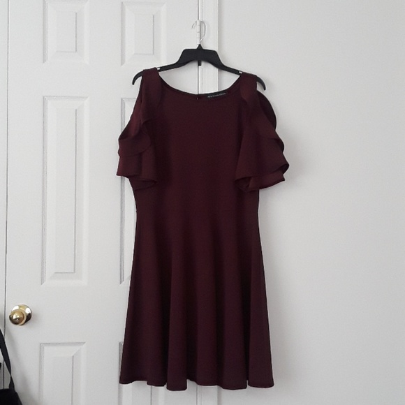 Symphony Dresses & Skirts - B2G1 Free Cold Shoulder Fit & Flare